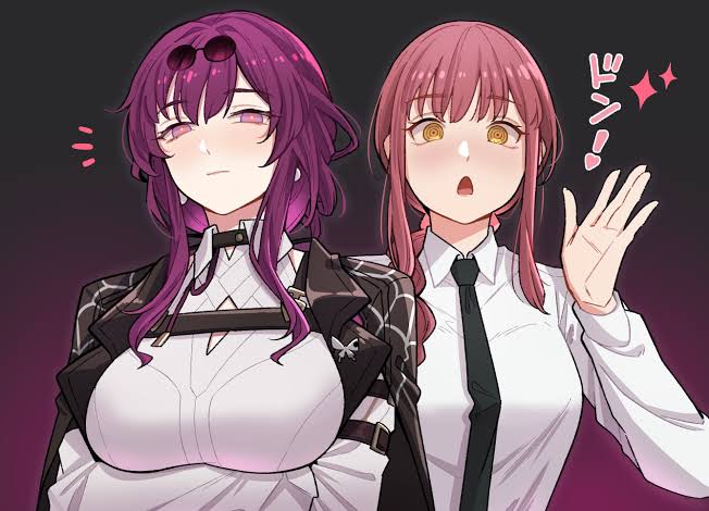 Chainsaw man vs Honkai star Rail Waifus